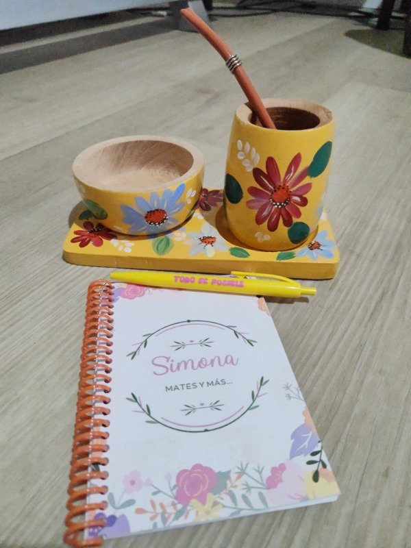 Producto - SET MAIZ Con anotador y lapicera