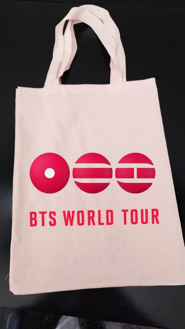 Producto - Tote Bags BTS de Lienzo Estampadas  Preventa