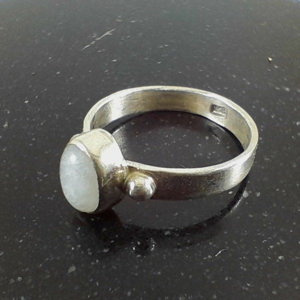 Producto - Anillo de plata 925 con piedra Luna - 1