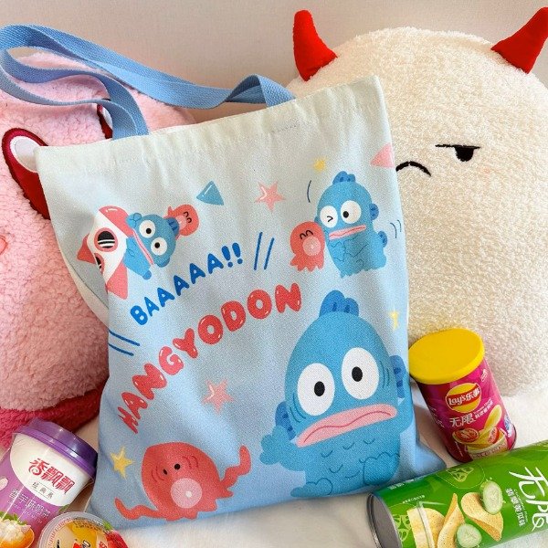 Producto - Tote Bag Lienzo reforzado 34x40 - Hangyodon - 0
