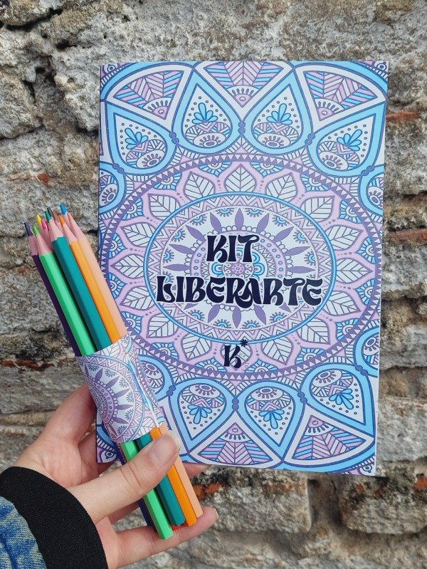 Producto - KIT LIBERARTE - Mándalas ( Tapa Blanda )