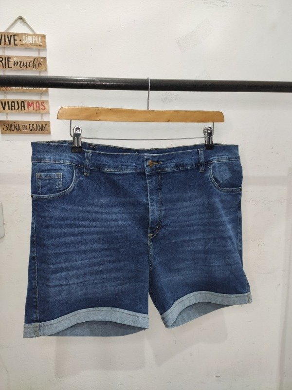 Producto - Short elastizado azul