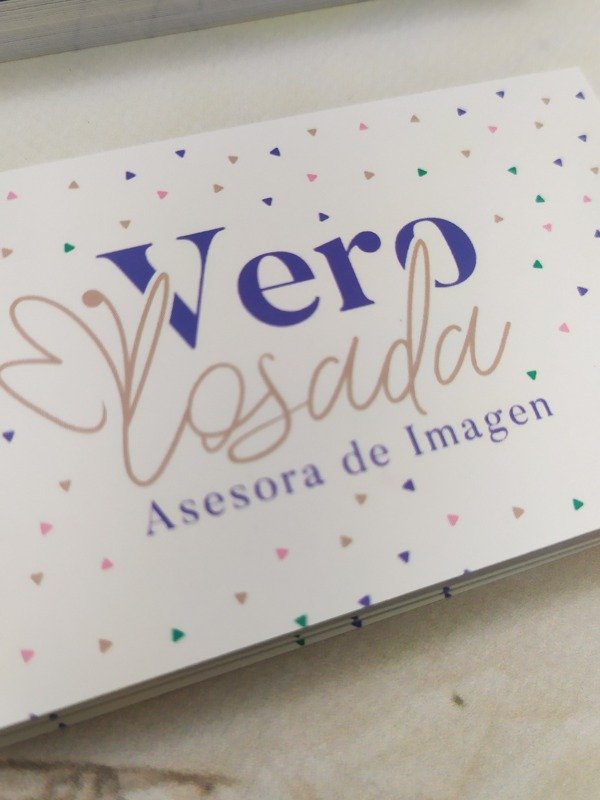 Producto - [Offset] Tarjetas Personales - Frente y dorso color Opp Mate - 3