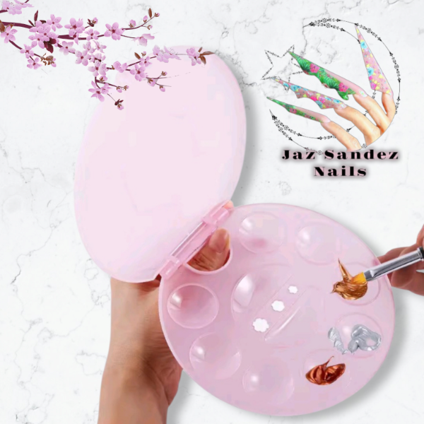 Producto - PALETA PLASTICA CON TAPA (color surtido)