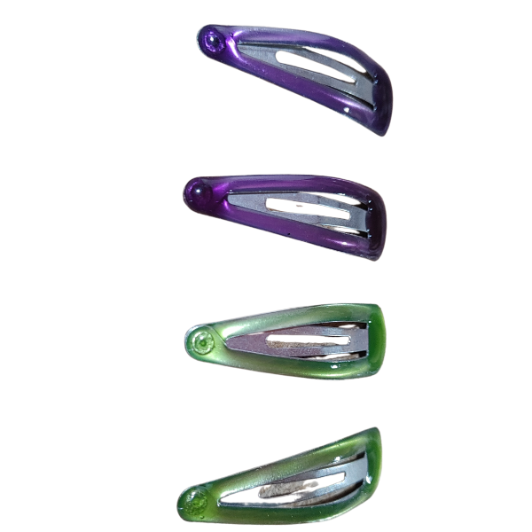 Producto - Hebillas De Pelo Tic Tac Brillantes Niña Mujer Pack X 10 unidades - 4