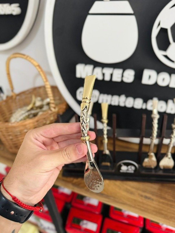 Producto - BOMBILLON ARTESANAL PICO DE REY BRONCE