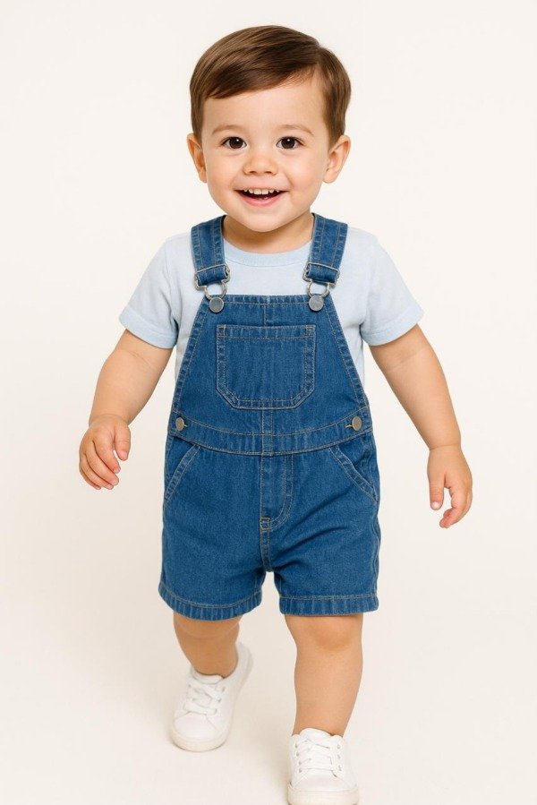 Producto - Jardinero corto jean - 1