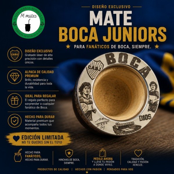 Producto - Mate Boca Maradona