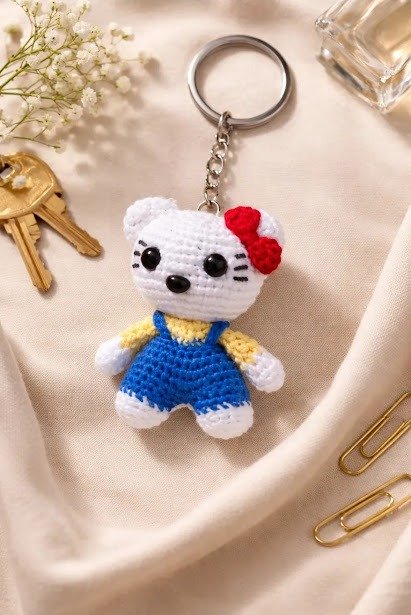 Producto - LLavero Hello Kitty crochet