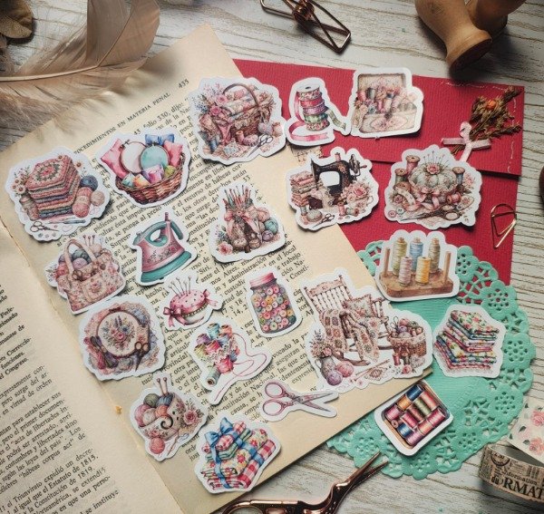 Producto - Stickers: Costuras e hilos - 1