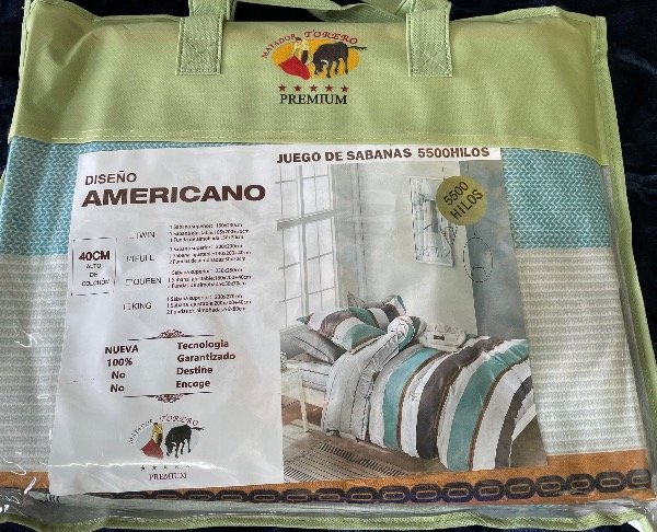Producto - Sábanas torero estampadas Full - 8