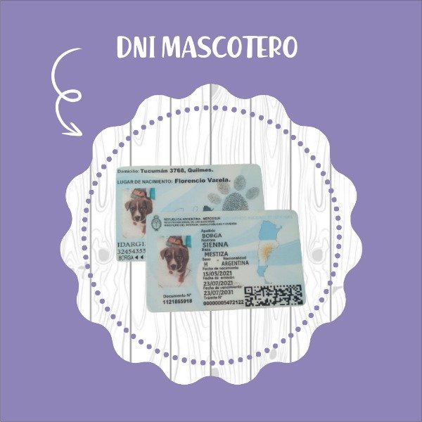 Producto - DNI MASCOTERO