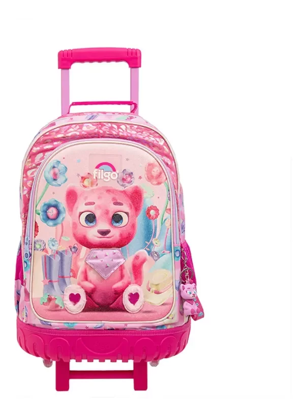 Producto - MOCHILA FILGO CARRO STARPAK LEOPARDA 3D