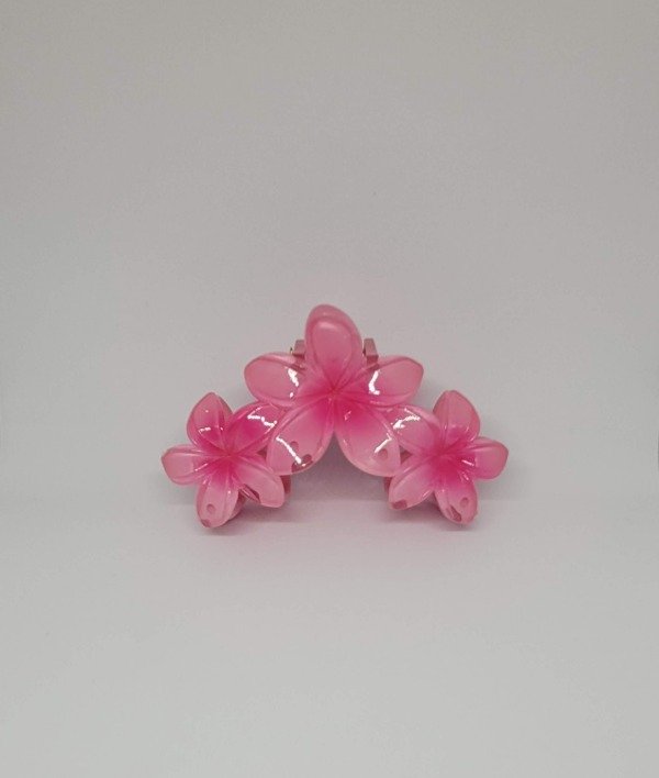 Producto - Broches de flor hawaiana triple