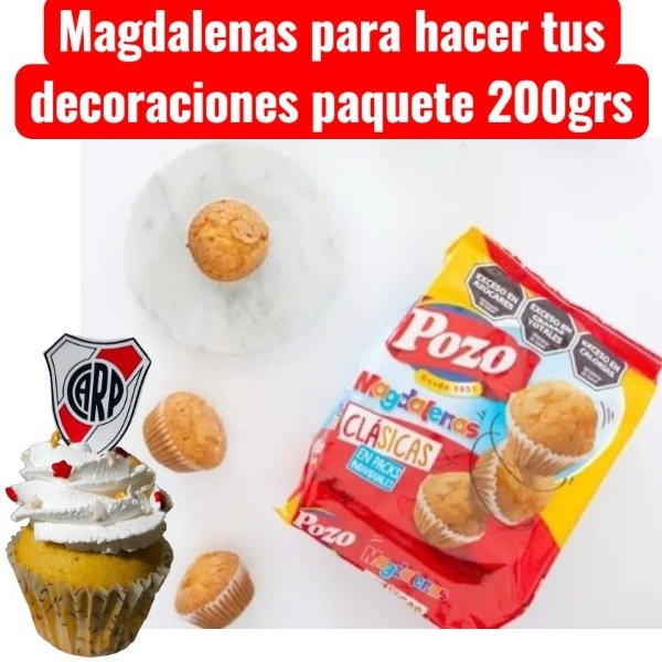 Producto - Magdalenas pozo de vainilla