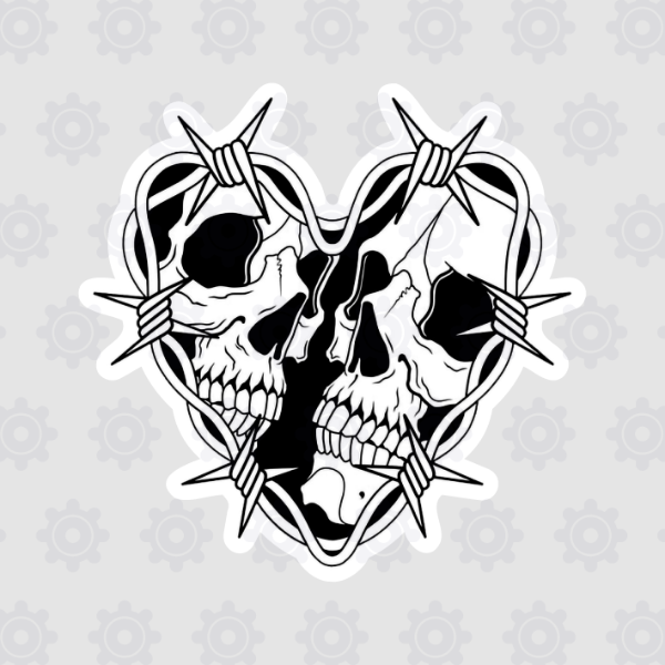 Producto - CO-064 Craneos en Corazón