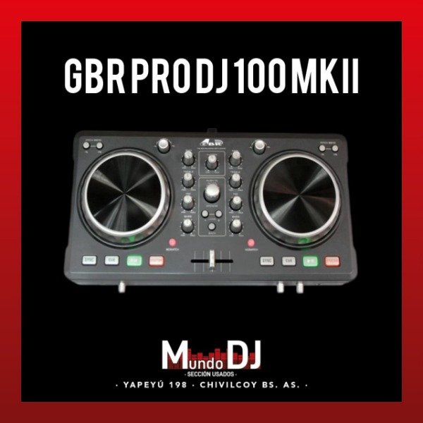 Producto - CONTROLADOR GBR - PRO DJ 100 MKII "USADO"