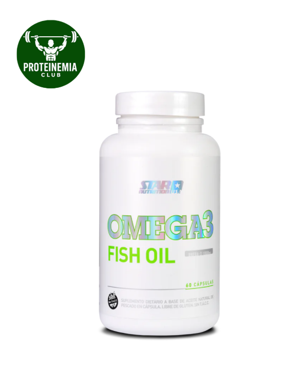 Producto - OMEGA3 FISH OIL X 60 CAPS Made in USA STAR NUTRITION