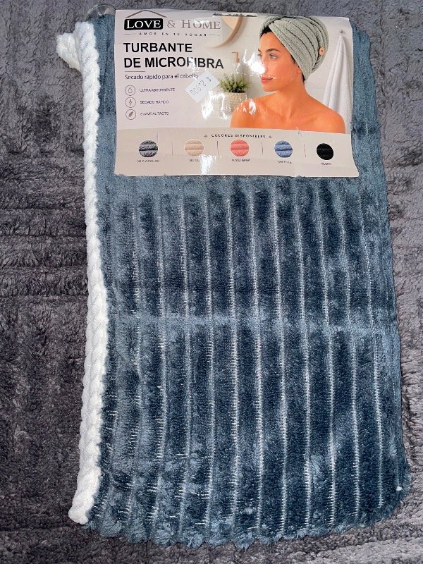 Producto - Turbante de microfibra LOVE y HOME - 2