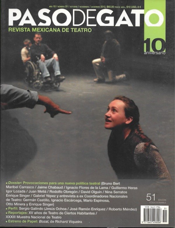 Producto - Revista Paso de gato 51. Obra: Bozal de Richard Viqueira