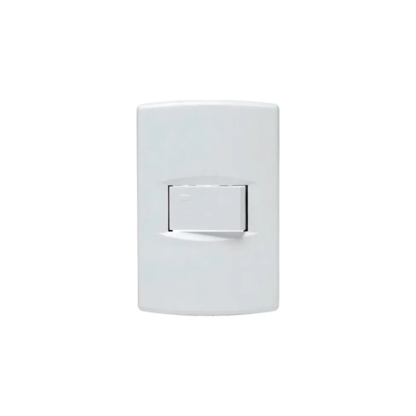 Producto - Llave de luz Sica Life 1 punto combinado