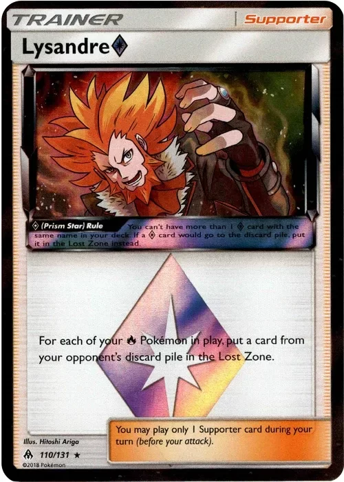 Producto - Lysandre Prism Star - 110/131 - Forbidden Light - Holo