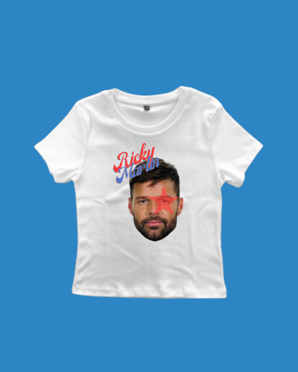 Producto - Baby Tee Estrella - Ricky Martin