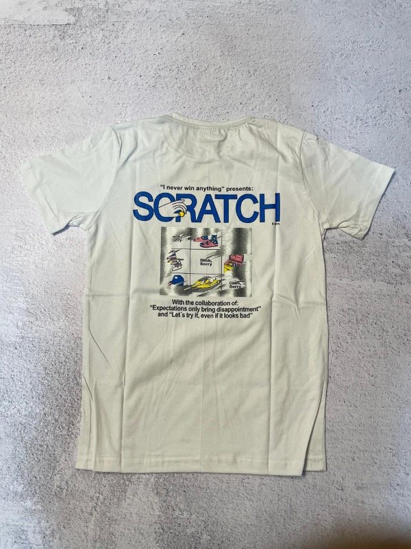 Producto - Remera Scratch Blanca