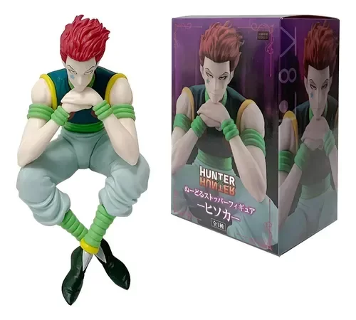 Producto - Figura Hisoka sentado Hunter x Hunter - 13cm