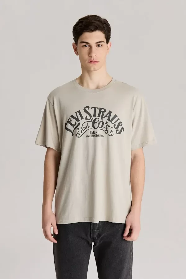 Producto - Ss Relaxed Fit Riveted Beige