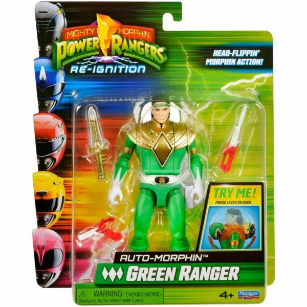 Producto - PRE-VENTA Power Rangers Re-Ignition Auto-Morphin Green Ranger