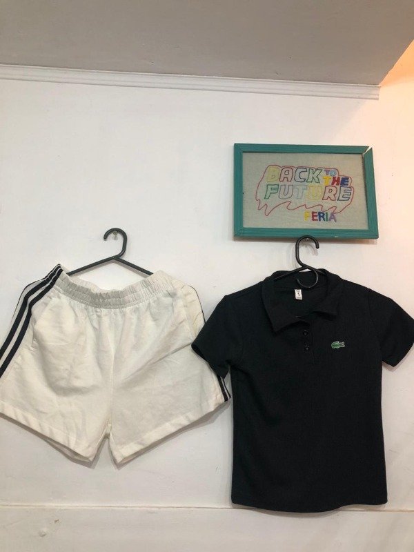 Producto - SHORT ADIDAS BLANCO Y NEGRO