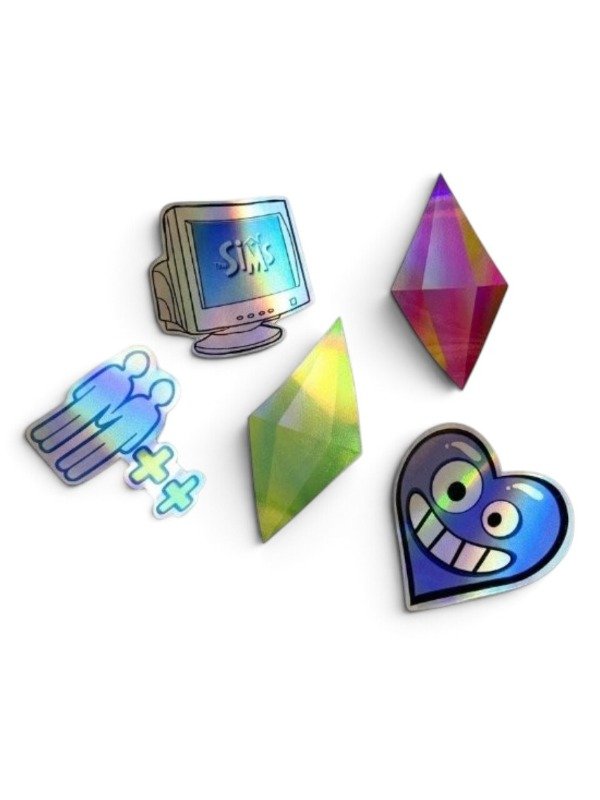 Producto - Set stickers vinilo holográfico The Sims Pack - 0