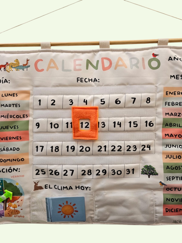 Producto - Calendario didáctico