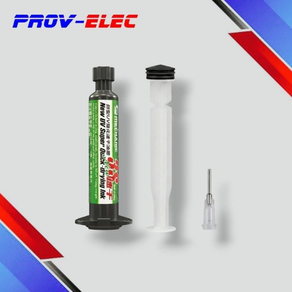 Producto - MASCARA UV DE SECADO RAPIDO 3 SEGUNDOS MECHANIC - COLOR VERDE - 0