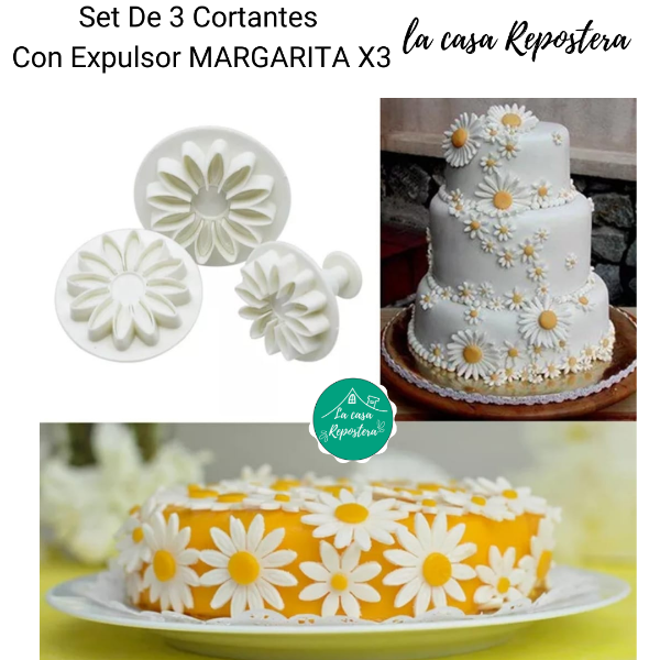 Producto - CORTANTE CON EXPULSOR MARGARITAS X3