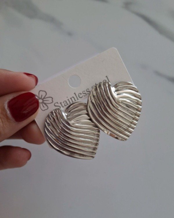 Producto - Aros Love Plateado