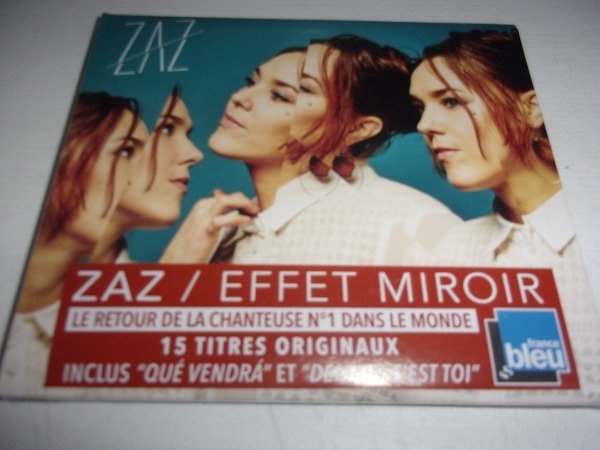 Producto - CD ZAZ EFFET MIROIR NUEVO ARG PROMO F10 - 0