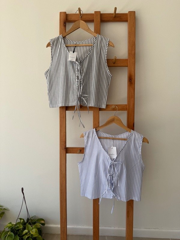 Producto - CHALECO POPLIN RAYADO