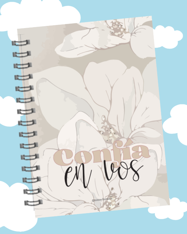 Producto - Cuaderno Confía en vos