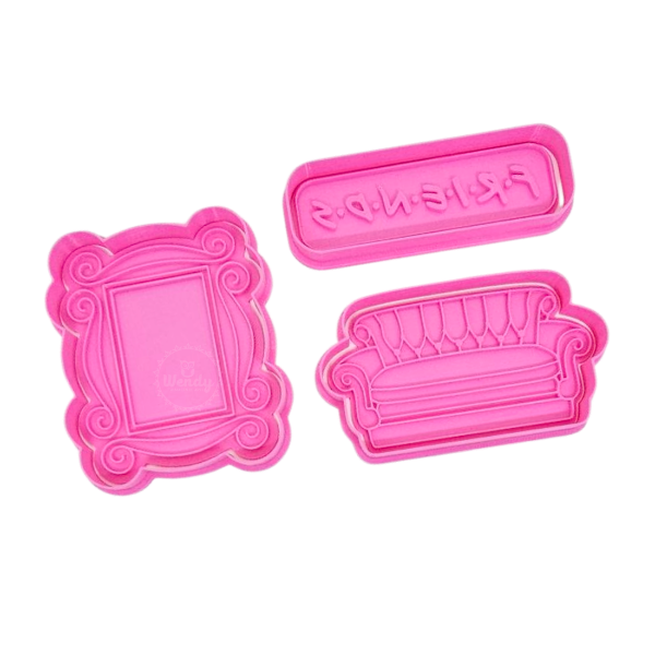 Producto - Set cortantes de Friends