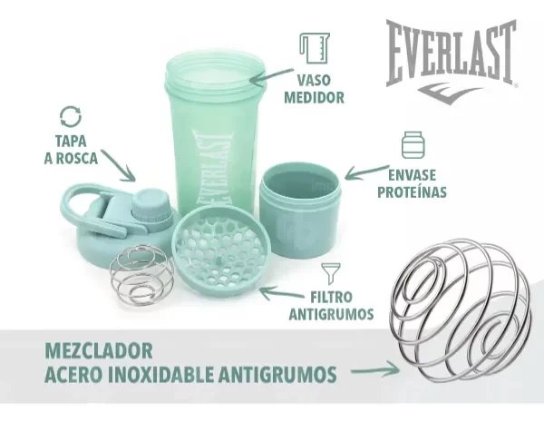 Producto - EVERLAST shaker PREMIUM - 1 compartimento - 3