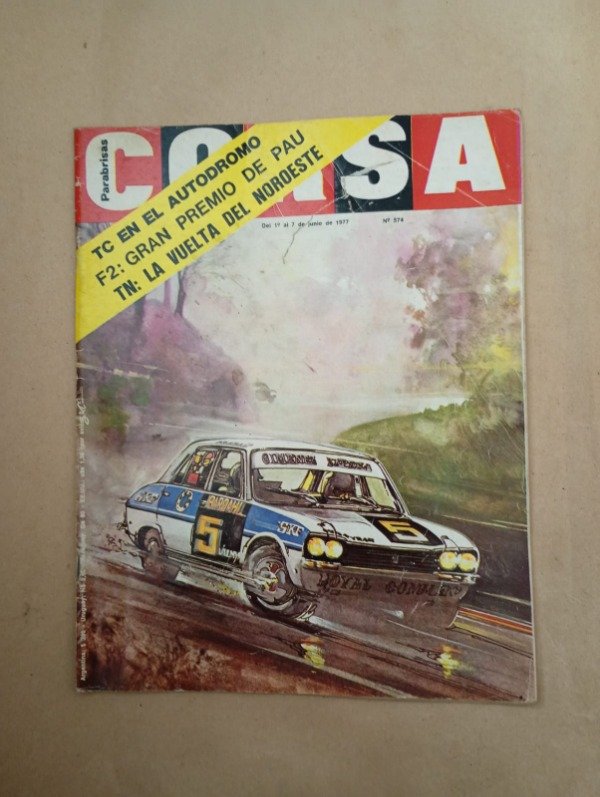 Producto - Corsa #574 - TC en el autodromo - Abril Junio 1977