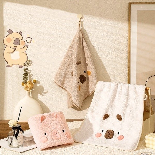 Producto - TOALLA MULTIUSO CAPYBARA LOVE - 35 X 75 CM G4349