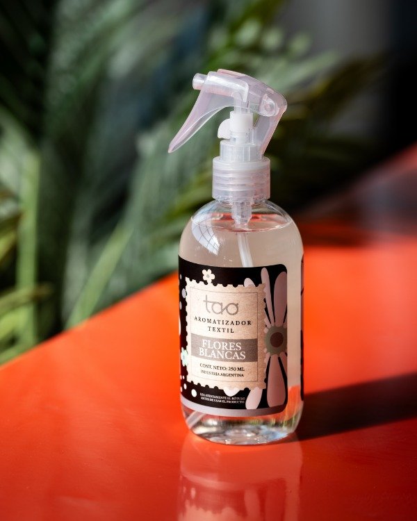 Producto - Aromatizador TAO Textil Flores Blancas 250cc - 1