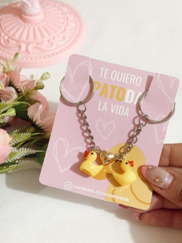 Producto - Llaveros Patito iman