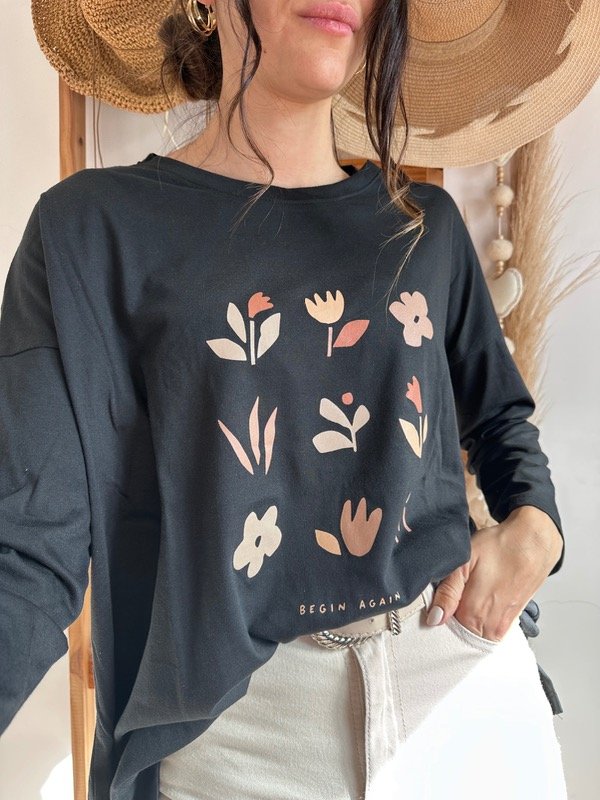 Producto - Camiseta flores