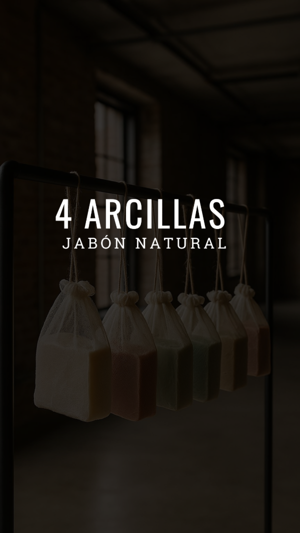 Producto - KIT 4 ARCILLAS SOAP SET