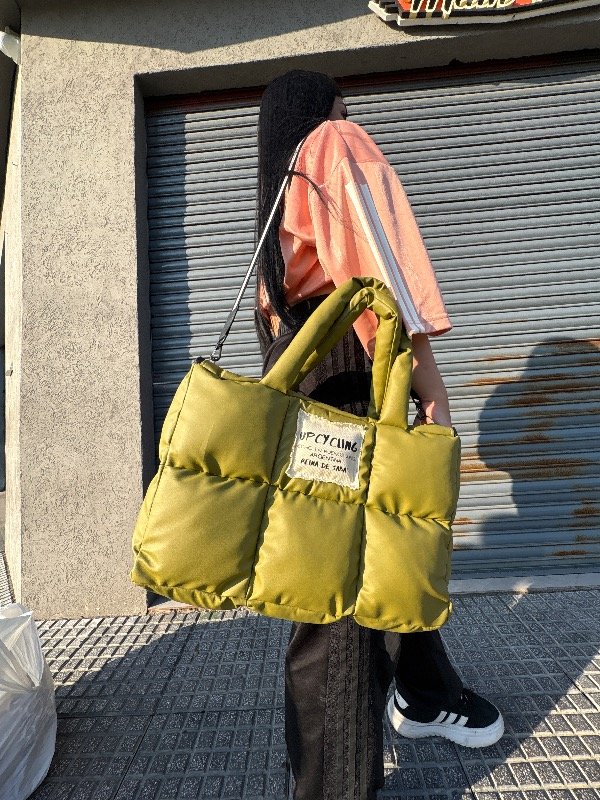 Producto - Puffer Bag Oliva
