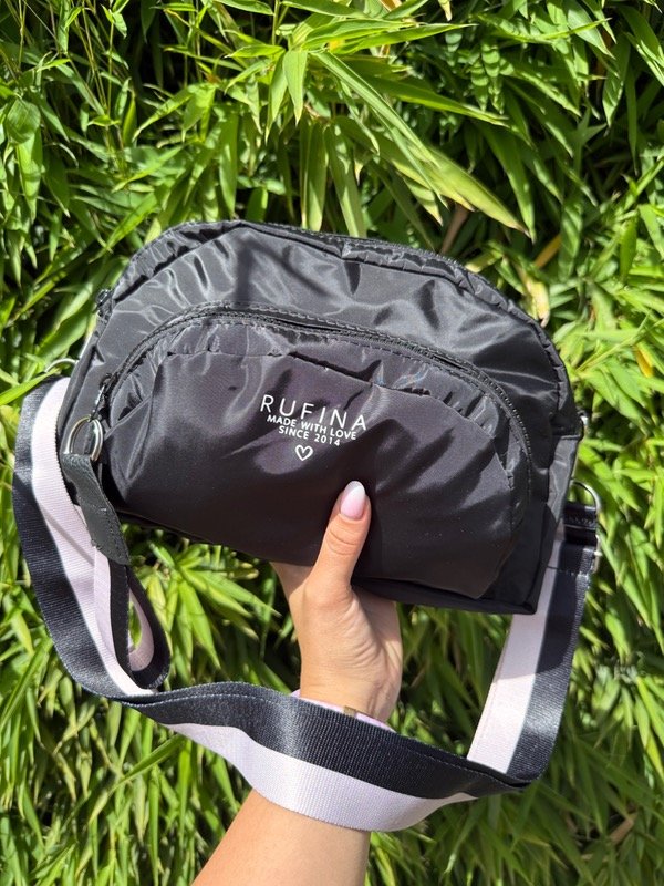 Producto - Morral Rufina tira rayada lila